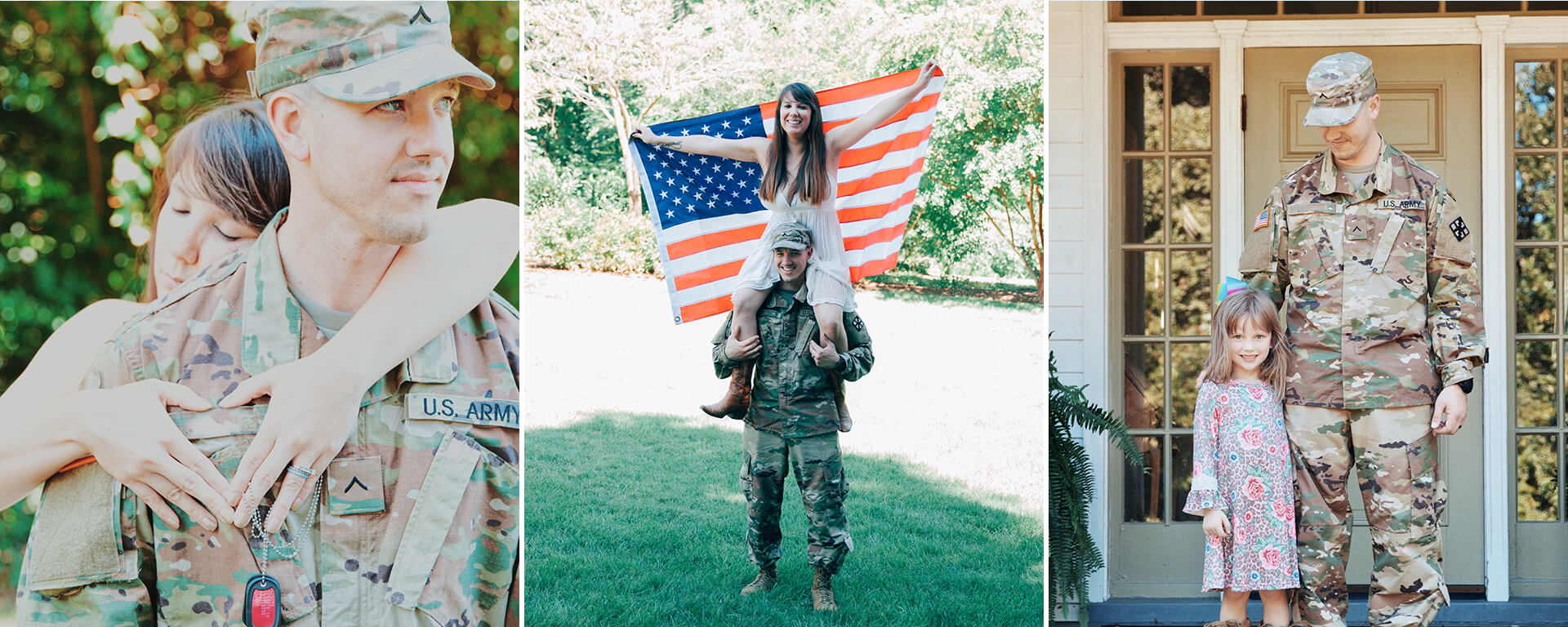 Capital One provides associate Melissa Pappas spousal support to military families while on deployment.